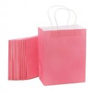 Darice Paper Bag Medium, Pink, 4.25 x 8 x 10.25 inches