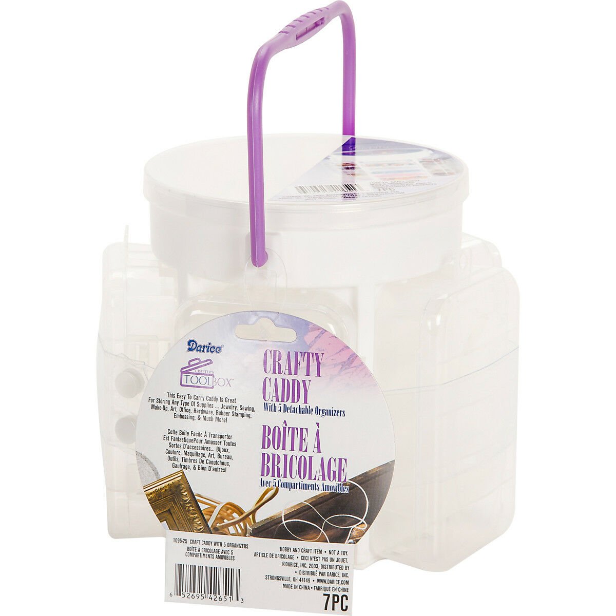 Darice Crafty Caddy  6.5"X6"