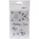 Kaiser Craft Ooh La La Collection Clear Acrylic Stamps