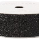 American Crafts Glitter Paper Tape 3 Yards Spool Black 0.875 Inch