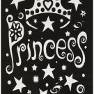 Darice Velvet Color In Poster with markers Princess 6 X 9 Inches