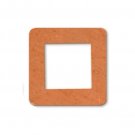 Sizzix 661774 in 11/8" Square Washer Copper Metal Blanks