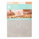 American Crafts Die Cuts with a View Glitter Stack 6 x 8