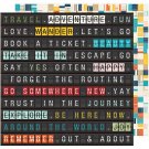 American Craft Go Now Go Collection 12 X 12 Double Sided Paper Arrival