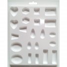 Yaley Plaster Casting Mold 8 X 9.50 Inches Jewels 22 Cavity