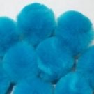 Pepperell Pom Pom Turquoise 1 Inch