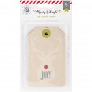 American Craft Pk Paislee Merry And Bright Collection Christmas Kraft Tags