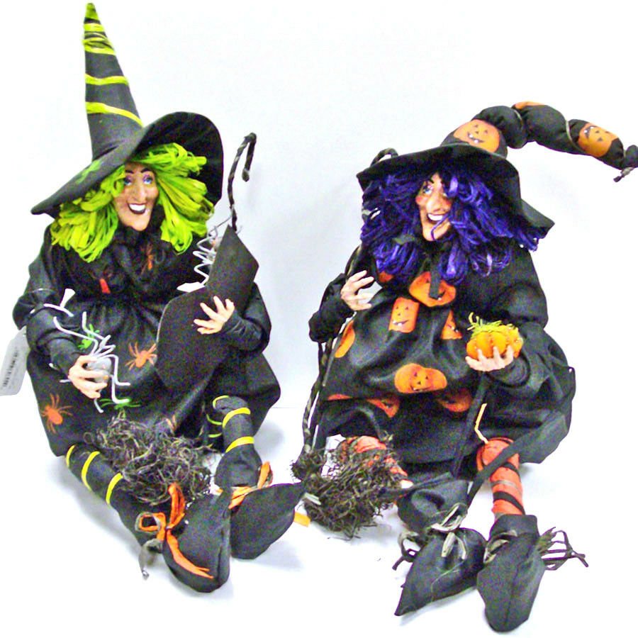 Darice Witch Sitting Assorted 24 Inches