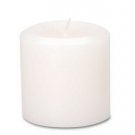 Darice Pillar Candle White Linen Scented 2.8 X 2.8 Inches