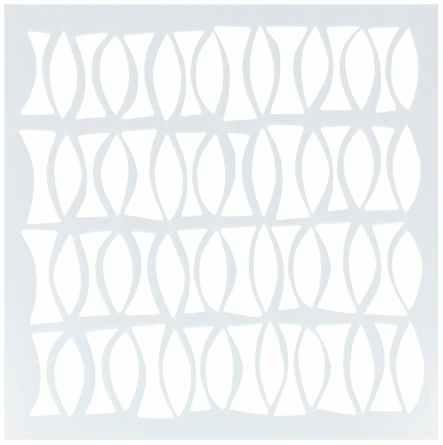 Crafter'S Workshop Template 6"X6"-Repeating Pods