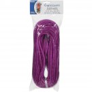 Darice Mesh Tubing Purple and Purple Metallic 8 mm X 20 Yard