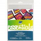 Grafix Essential Shrink Film 5.5 X8.5 4/Pkg-Assorted Clear & Sanded