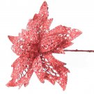 Darice Christmas Pick Glit Po Insta 8 Inch Red