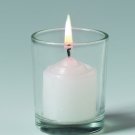 Darice Votive Candle Cup Clear Glass 2.5 Inches