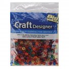 Darice Pony Beads Multi Colored Transparent