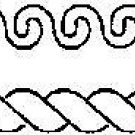 Sten Source Quilt Stencils-2" Border 6"X18" (W-1615)