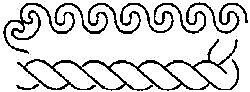 Sten Source Quilt Stencils-2" Border 6"X18" (W-1615)