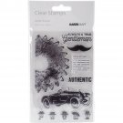 Kaiser Craft Barber Shoppe Collection Clear Acrylic Stamps