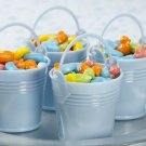 Darice Favor Baby Bucket Blue 2.5 inches 12 pieces