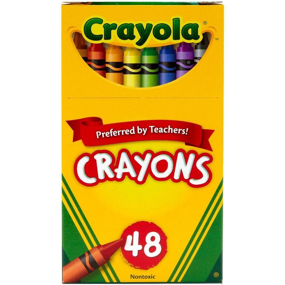 Crayola Crayons Assorted Colors Non-Peggable