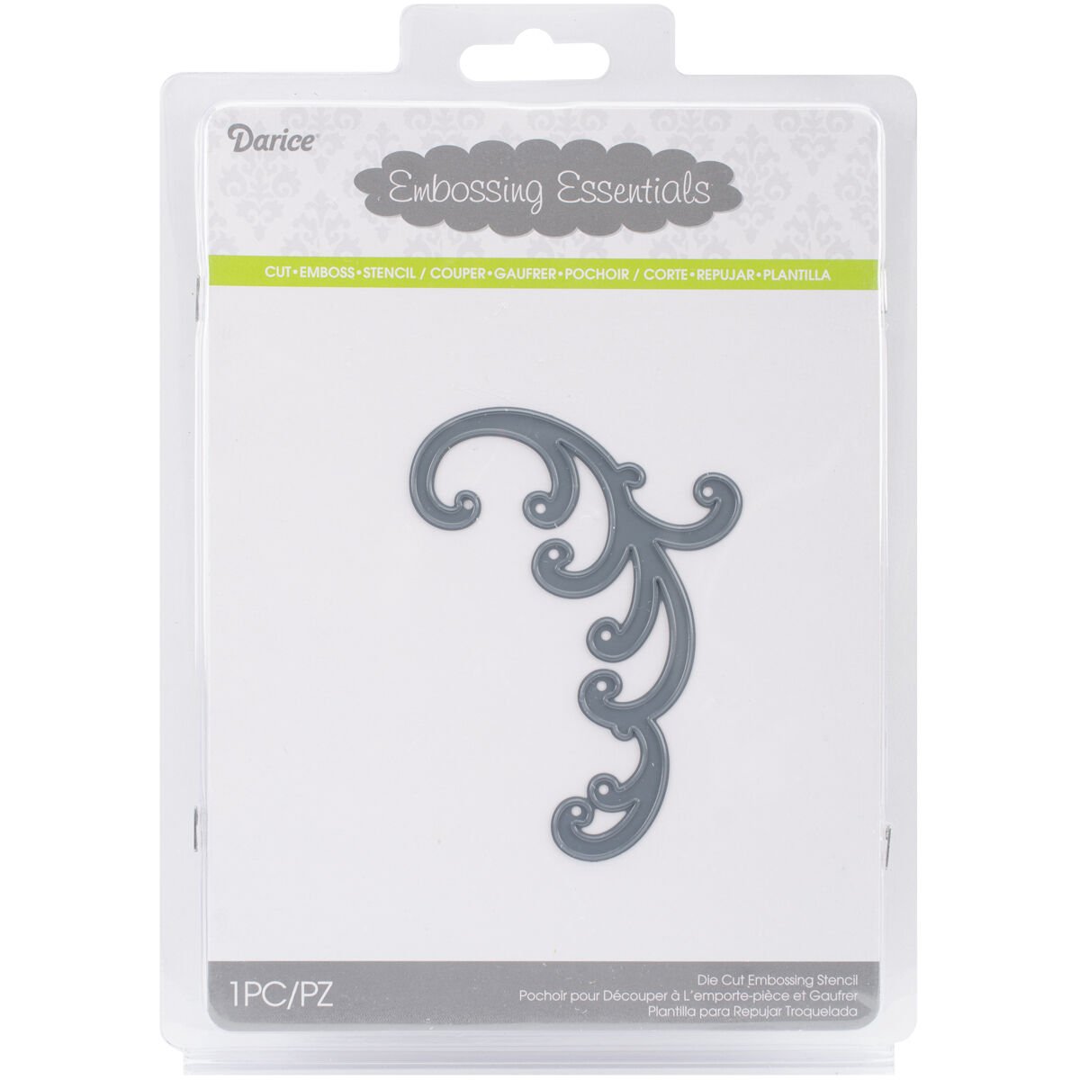 Darice Embossing Essentials Dies Swirl Small