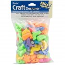 Darice Craft Designer Sea Life Beads Turtle,Dolphin,Seal & Whale Assorted