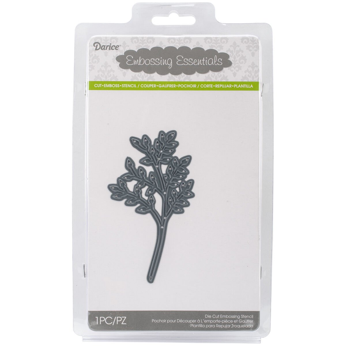 Darice Embossing Essentials Dies Foliage Branch