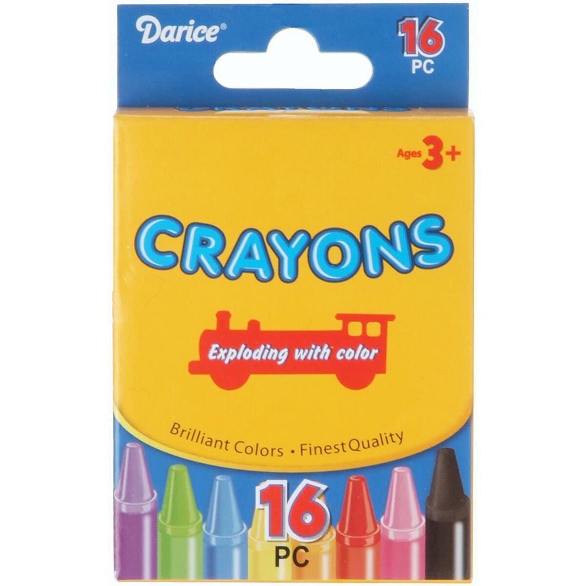 Darice Crayons Assorted 16 Colors