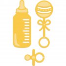 Kaiser Craft Decorative Dies Baby Pack