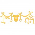 Kaiser Craft Decorative Dies Baby GarlAnd