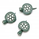 Darice 1642-20 Fimo Clay Animals Green Turtles 1 inch
