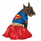 Rubies Classic Pet Super girl Dress Costume,Small
