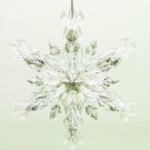 Darice Snow Flake Original with Glitter 4X1.4 Inches