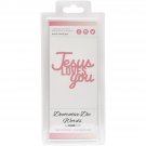 Kaiser Craft Decorative Dies Words Jesus Loves You