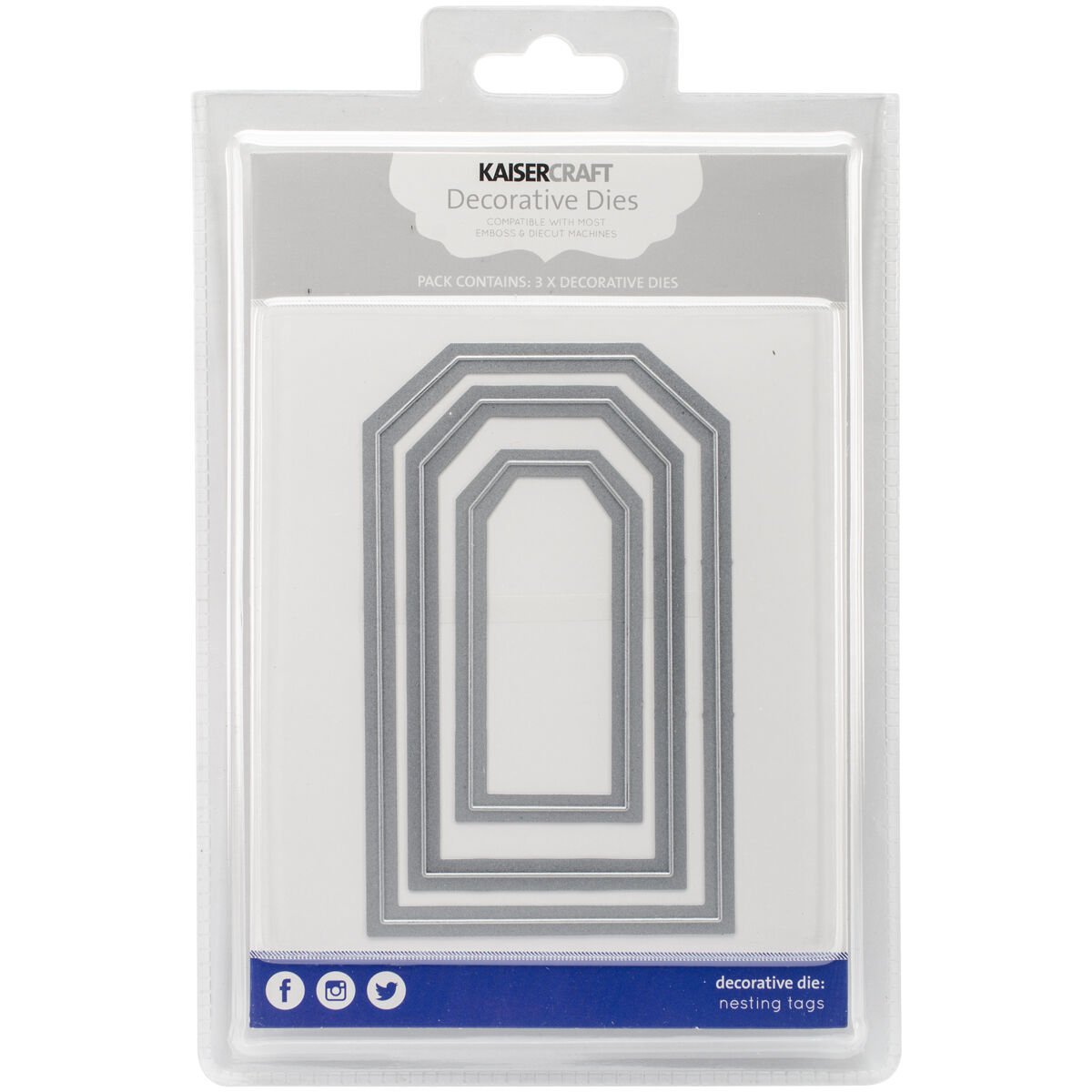 Kaiser Craft Decorative Dies Nesting Tags