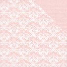 Kaiser Craft Pink Damask Back To Basics