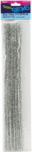 Darice Tinsel Stems 3mm Silver