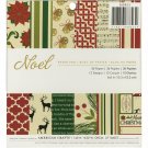 American Crafts Christmas 6 x 6 Paper Pad Noel