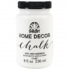 FolkArt Home Decor Chalk - White Adirondack, 8 oz.