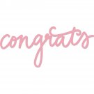 Kaiser Craft Decorative Dies Words Congrats