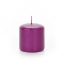Darice 2.8" x 2.8" Pillar Candle Purple/Lilac Fragrance Scented