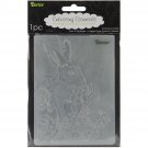 Darice Embossing Folder Easter Bunny 4.25 X 5.75 Inches
