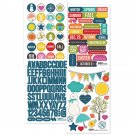 Simple Sn ap! Stickers 4 X6 Sheets 4 Pkg Seasons Snap4221