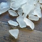Darice Faux Sea Glass in Mesh Bag Frosted White