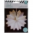 American Crafts Heidi Swapp Paper Lanterns Small 8 Point White