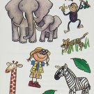 Me And My Big Ideas 4.5 X 6 Inches Minis Stickers Safari Animals
