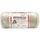 Pepperell Bonnie Braid Metallic Grey 4mm 50 Yards White and Iri