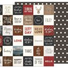 American Crafts PB W Paper Cozy Sentiments