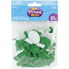 Darice Velvet Alphabet Letters Green