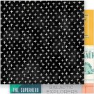 American Craft  Cool Kid Collection 12X12 Double Sided Paper Boys Club